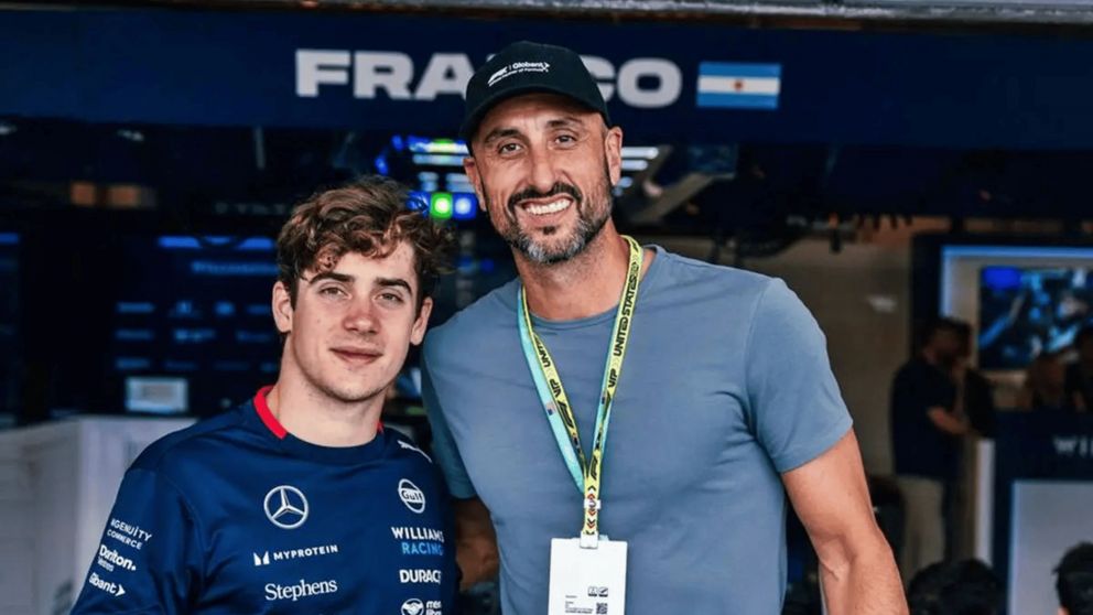 Emanuel Ginóbili y Franco Colapinto cara a cara: los detalles del encuentro entre la leyenda de la NBA y el piloto de Fórmula 1