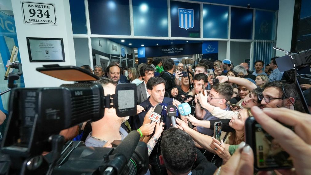 Racing hoy: Milito presentó su lista y DESCARTÓ LA UNIDAD con Blanco de cara a las elecciones