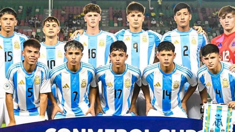 VIDEO: el golazo de la Selección Argentina Sub 15 que eliminó a Brasil del Sudamericano de Bolivia