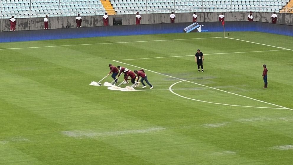 Venezuela-Argentina DEMORADO por la abundante lluvia en Maturín: así está el campo de juego