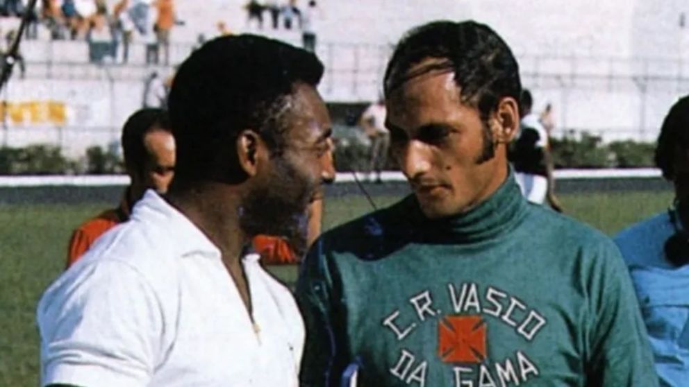 El Gato Andrada, el arquero al que Pelé le hizo el gol 1000