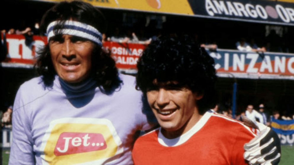 Hugo Gatti y el incre�ble comentario sobre Diego Maradona que le hizo cuatro goles en la victoria de Argentinos ante Boca