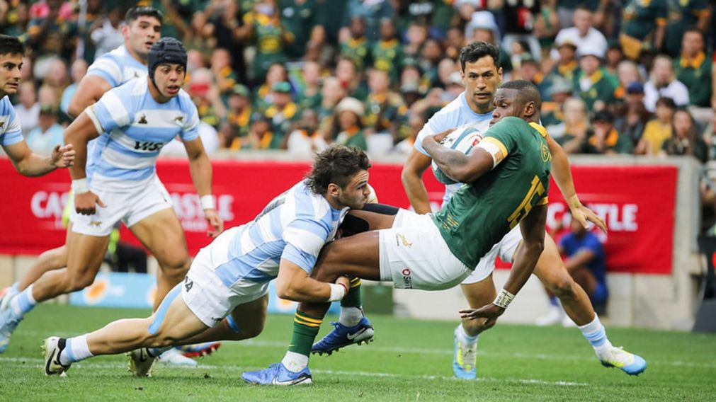 Los Pumas fueron VAPULEADOS por Sudáfrica, que se consagró CAMPEÓN del Rugby Championship