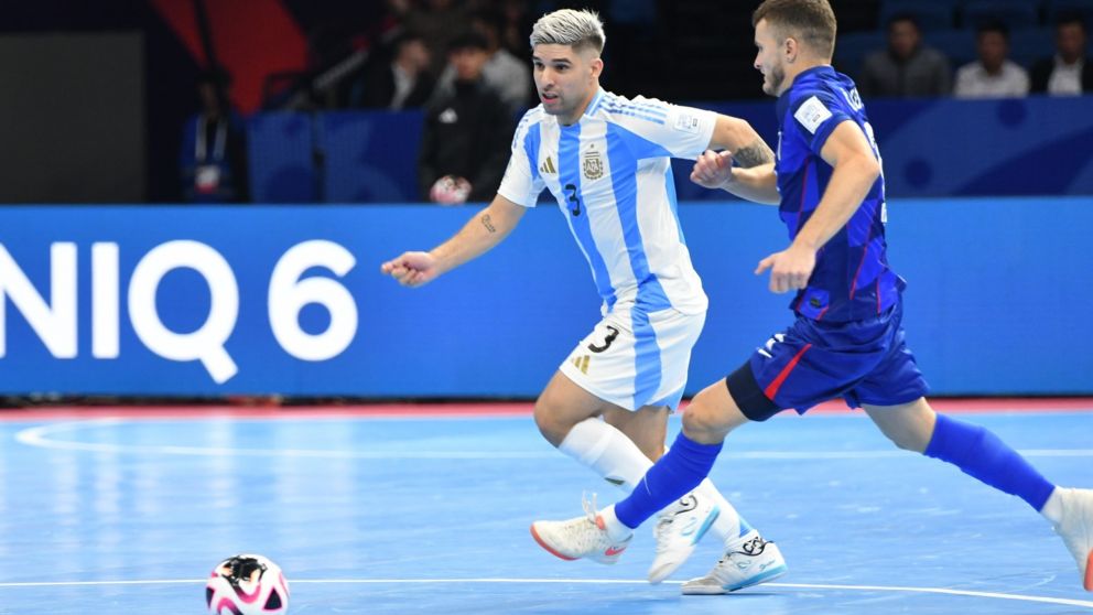 La Selección Argentina derrotó a Croacia y está en CUARTOS DE FINAL del Mundial de Futsal