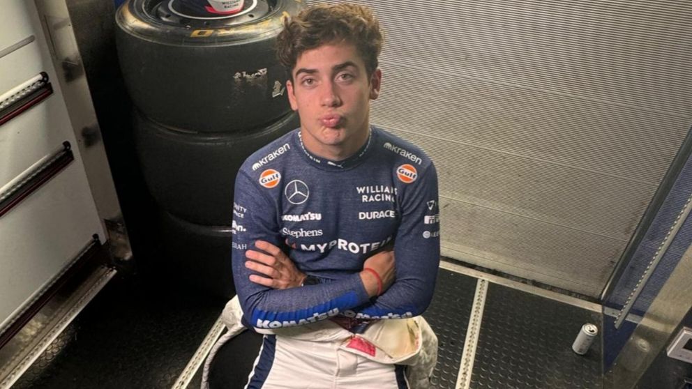 Franco Colapinto REVELÓ qué hará en el parate de la Fórmula 1 antes del Gran Premio de los Estados Unidos