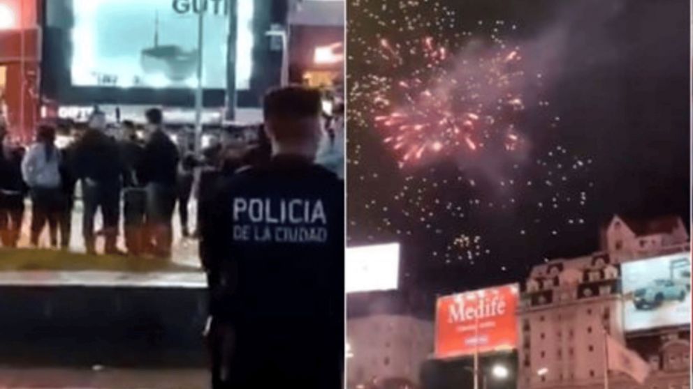 Impiden BANDERAZO de Colo Colo en el Obelisco en la previa del partido con River y se enciende la POLÉMICA