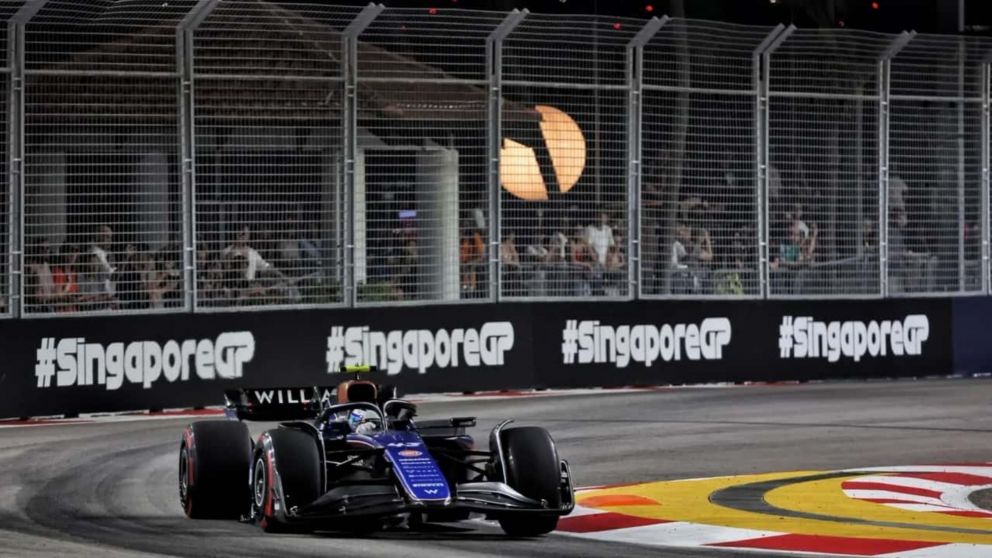 Fórmula 1 EN VIVO: Franco Colapinto TERMINÓ UNDÉCIMO en el Gran Premio de Singapur