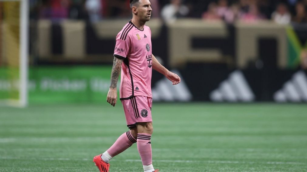 Lionel Messi jugó UN RATO en el empate entre Inter Miami y Atlanta United