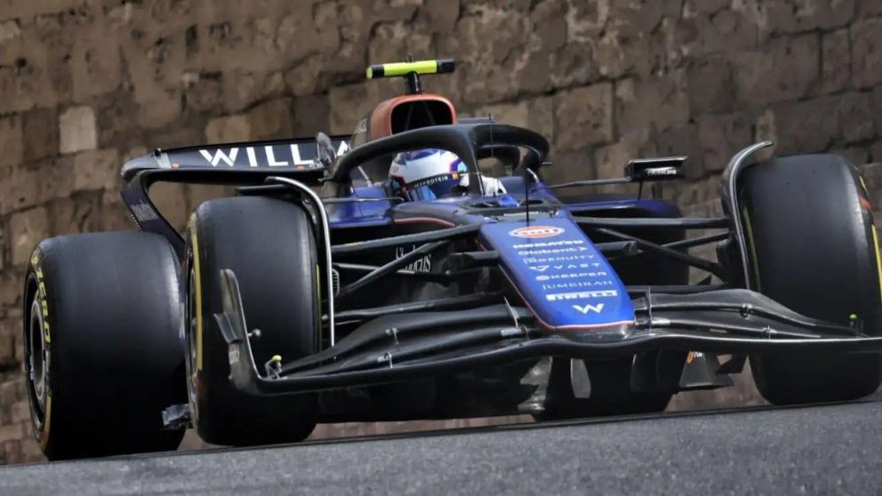 Franco Colapinto QUEDÓ 14° en la práctica libre 2 del Gran Premio de Azerbaiyán de Fórmula 1