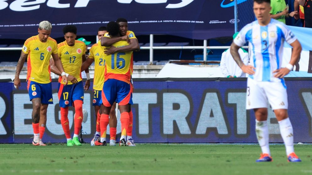 Colombia venció a la Selección Argentina y le puso fin a una EXTENSA RACHA NEGATIVA en Eliminatorias