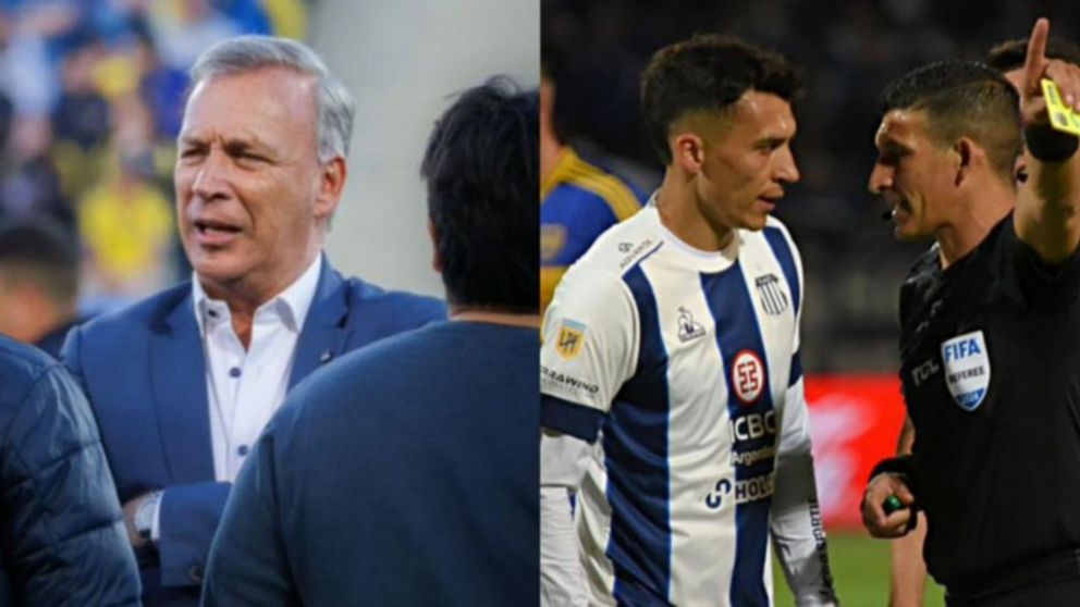 Arde Talleres: Andrés Fassi va a denunciar penalmente al árbitro Andrés Merlos