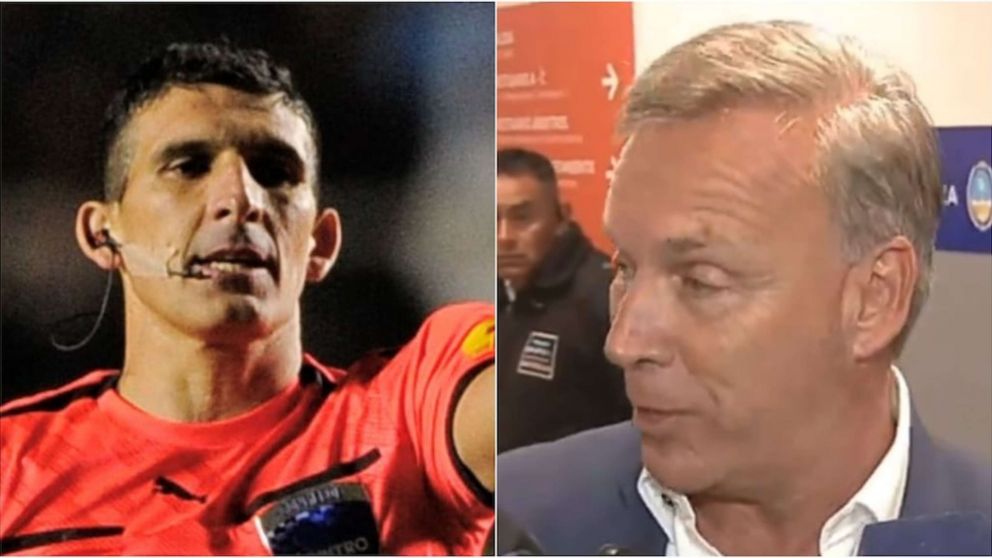 Boca y Talleres de Córdoba terminó con trompadas y empujones entre el árbitro Andrés Merlos y Andrés Fassi