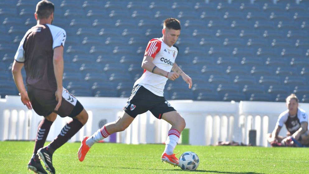 El River de Gallardo REACCIONÓ a tiempo y DIO VUELTA un amistoso ante Platense