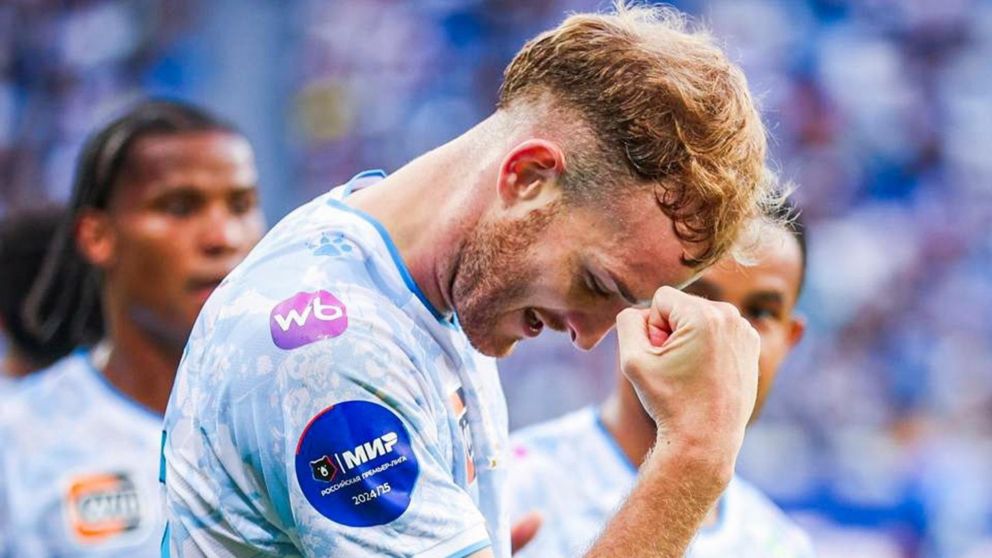Luciano Gondou y un DEBUT INMEJORABLE en Zenit: convirtió un DOBLETE y su equipo ganó