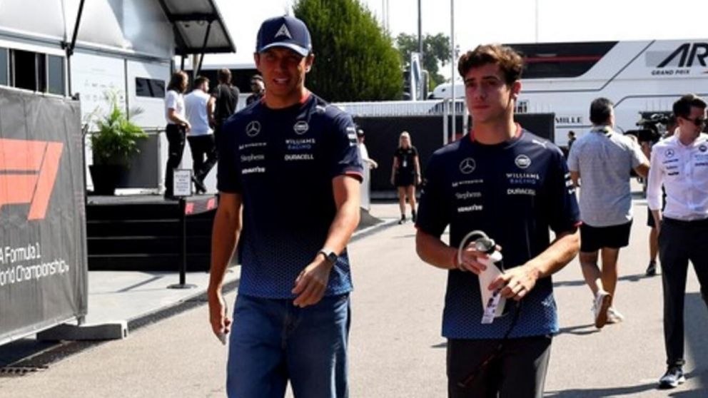 TREMENDOS ELOGIOS hacia Franco Colapinto de Alex Albon, su compañero de la Fórmula 1 en Williams