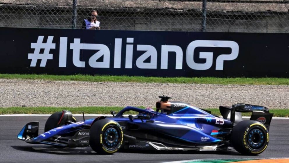 Colapinto debutó en las DOS PRÁCTICAS del viernes de la F1 en Monza: cómo le fue