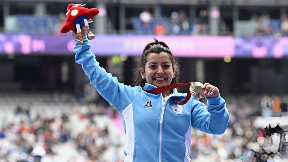 Antonella Ruíz Díaz le dio LA PRIMERA MEDALLA a la Argentina en los Juegos Paralímpicos