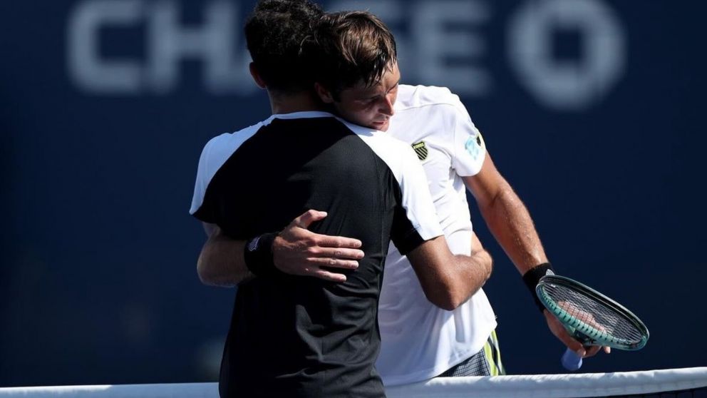 Tom�s Etcheverry GAN� el duelo de argentinos en el US Open: venci� a Francisco Cer�ndolo y CLASIFIC� a tercera ronda