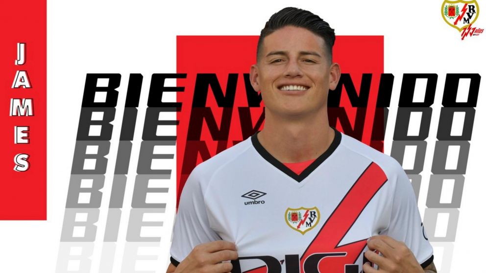 James Rodríguez se pone "la banda" pero no la de RIVER