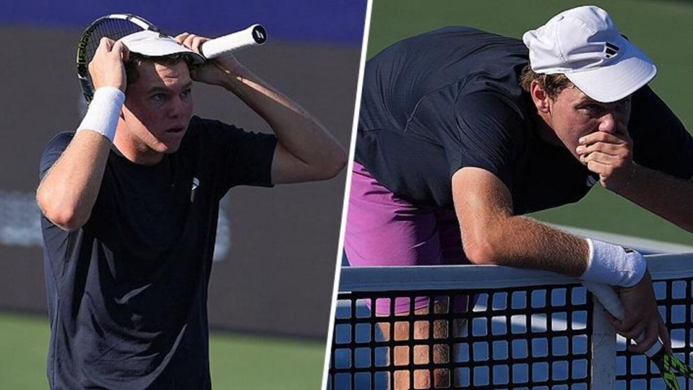 POLÉMICA en el tenis: Alex Michelsen le pegó un pelotazo a una espectadora, pero no fue descalificado