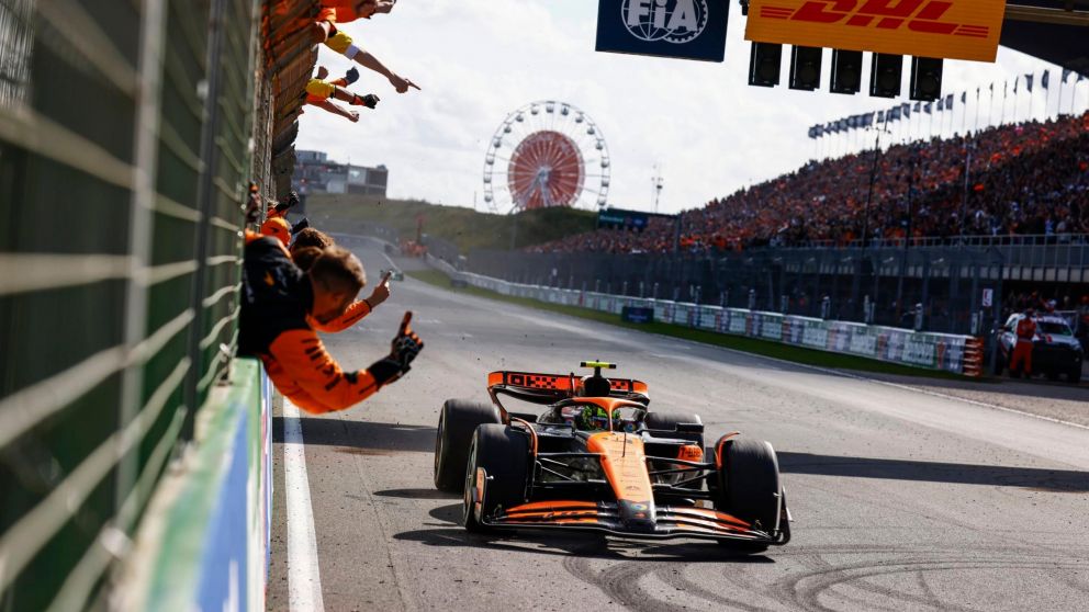 Fórmula 1: Lando Norris GANÓ el GP de Países Bajos, la casa de Max Verstappen