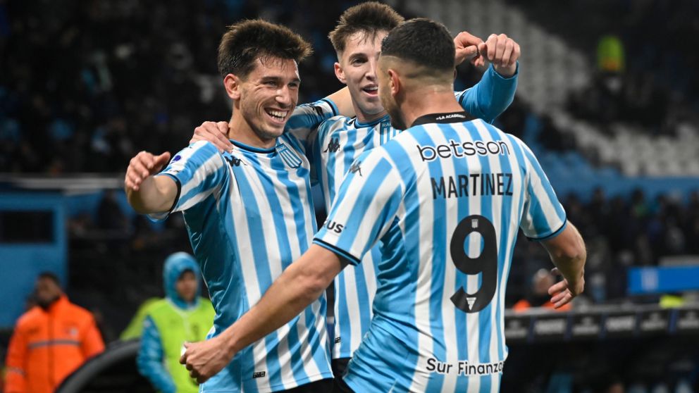 Racing fue un festival: goleó a Huachipato, se instaló en cuartos de la Sudamericana y piensa en Independiente