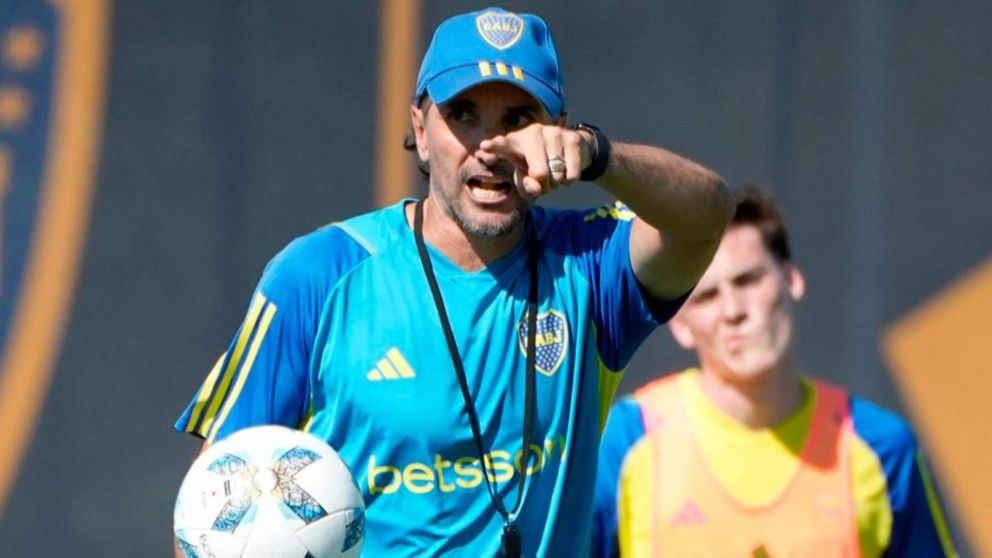 Boca hoy: Diego Martínez ensayó un once de cara a Cruzeiro con Cavani AUSENTE