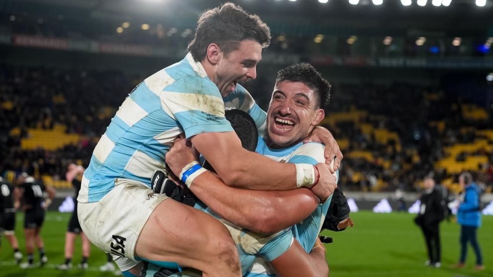Los Pumas dieron el BATACAZO y VENCIERON a los All Blacks como visitantes en su debut en el Rugby Championship