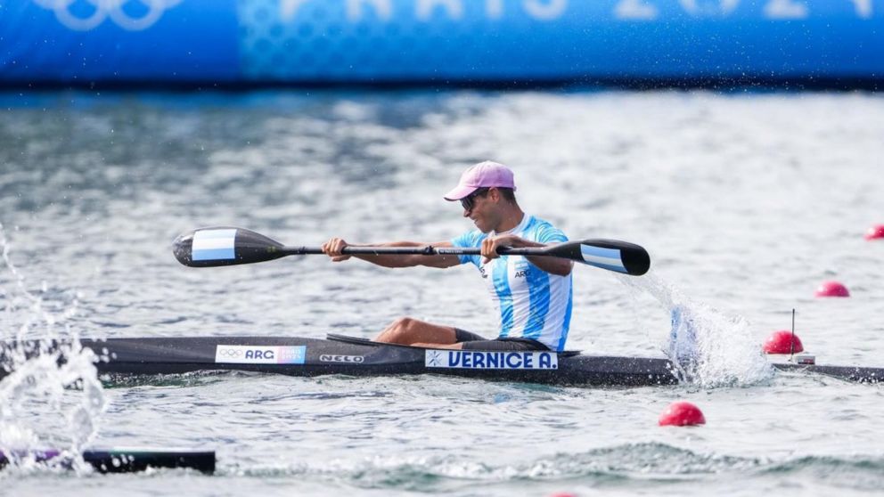 Agustín Vernice y Brenda Rojas se metieron en SEMIFINALES de Canotaje en los Juegos Olímpicos París 2024