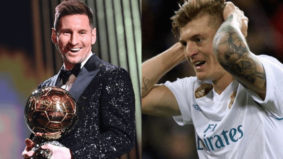 Toni Kroos le PEGÓ a Messi por el último Balón de Oro que ganó: que dijo