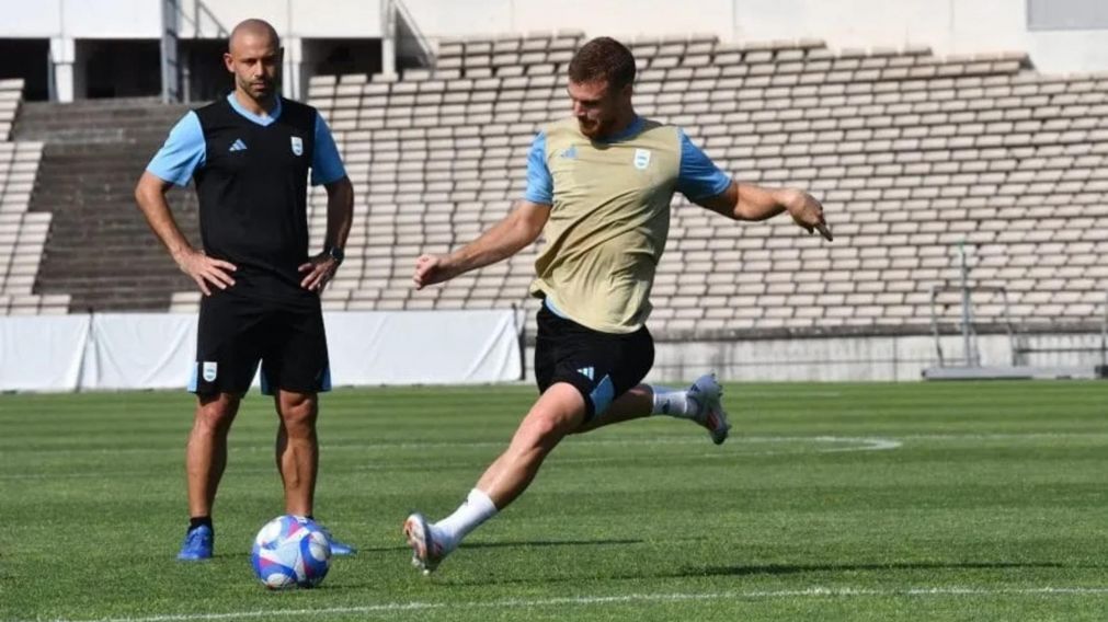 Mascherano DEFINE el equipo de la Selección Argentina Sub 23 para enfrentar a Francia en los Juegos Olímpicos París 2024