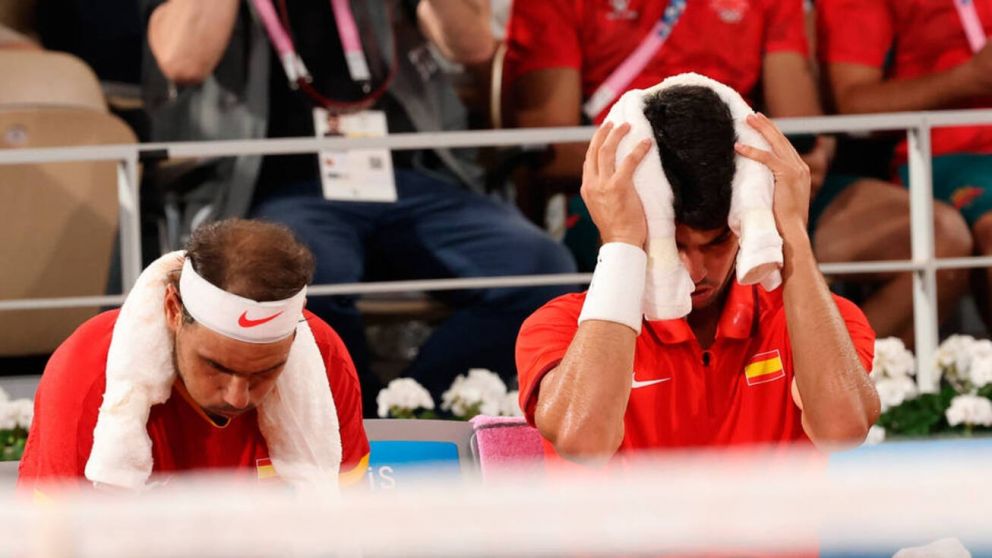 ELIMINADOS: Nadal y Alcaraz perdieron en los cuartos de final de dobles en los Juegos Olímpicos 2024