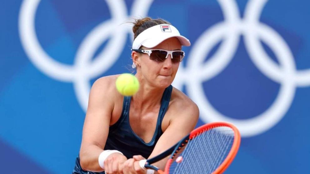Mal día para Nadia Podoroska en los Juegos Olímpicos de París 2024: QUEDÓ ELIMINADA en el dobles femenino y mixto