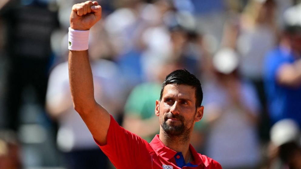 Djokovic NO PERDON� a Nadal y est� en la tercera ronda de tenis en los Juegos Ol�mpicos Par�s 2024