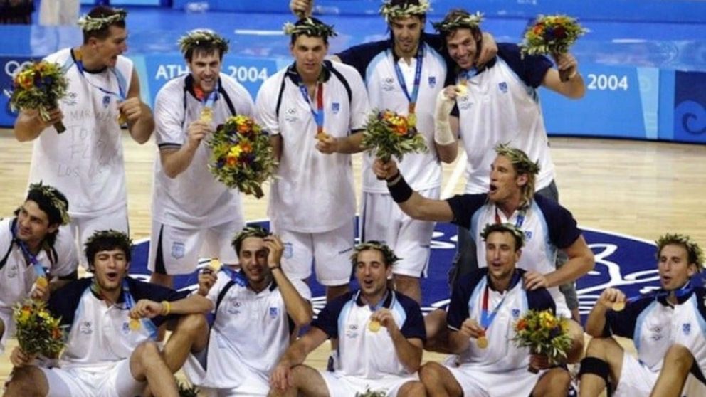 Falta poco para que se cumplan 20 años del oro que consiguió la Selección de Básquet en los Juegos Olímpicos Atenas 2004..