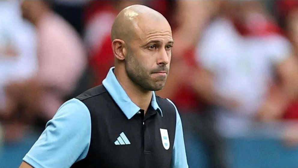 Mascherano se HARTÓ y mete mano en la Selección Argentina Sub 23 frente a Irak por los Juegos Olímpicos París 2024