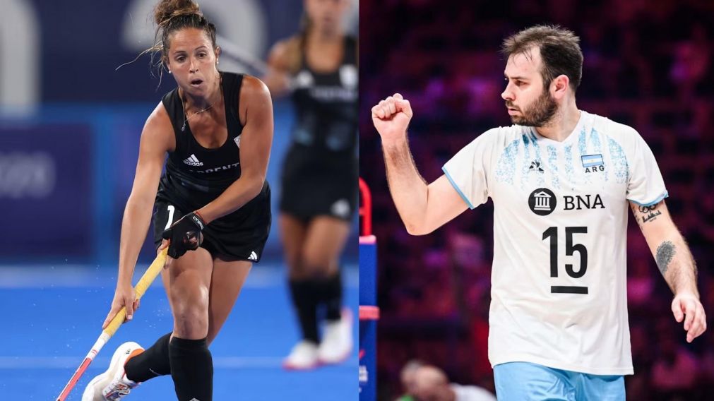 QUIÉNES SON Rocío Sánchez Moccia y Luciano De Cecco, los abanderados argentinos en los Juegos Olímpicos París 2024