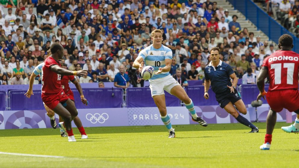 Debut con triunfo de Los Pumas 7s ante Kenia en los Juegos Olímpicos Paris 2024