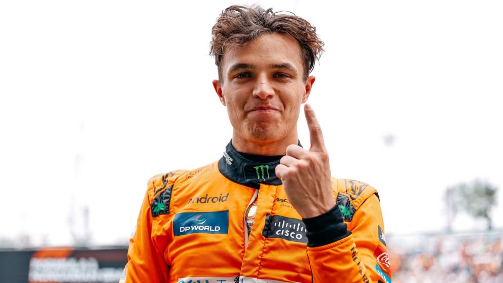 Fórmula 1: Lando Norris hizo la POLE en Hungría y dejó a Verstappen 3°