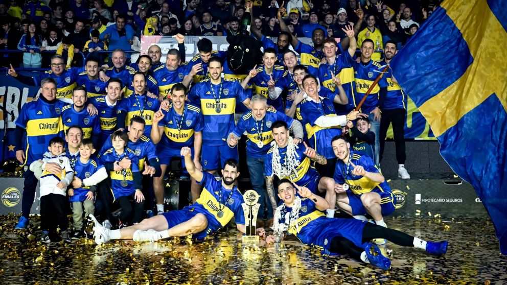 VIDEO: Boca se consagró CAMPEÓN de la Liga Nacional luego de 17 años