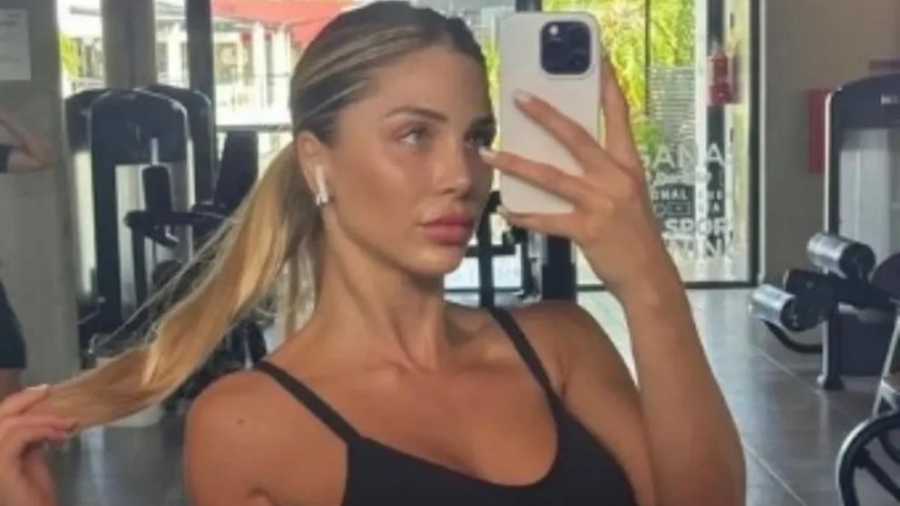 VIDEO: Romina Malaspina mostró su INFARTANTE rutina de gimnasia... y algo más