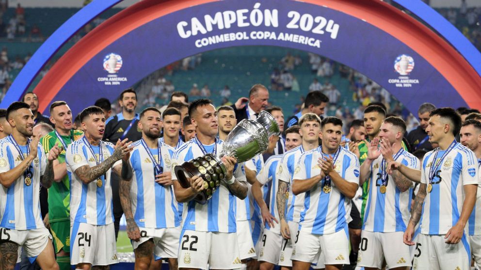 Cómo quedó el ranking mundial de Selecciones tras la consagración de Argentina en la Copa América