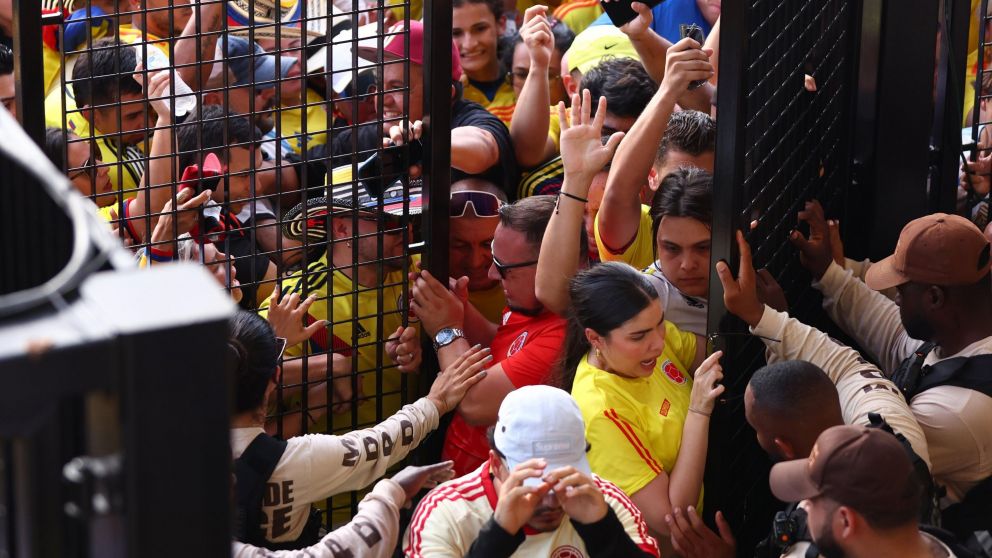 ESCÁNDALO en la previa de la FINAL de la Copa América: hinchas intentaron COLARSE en el estadio y hubo DETENIDOS