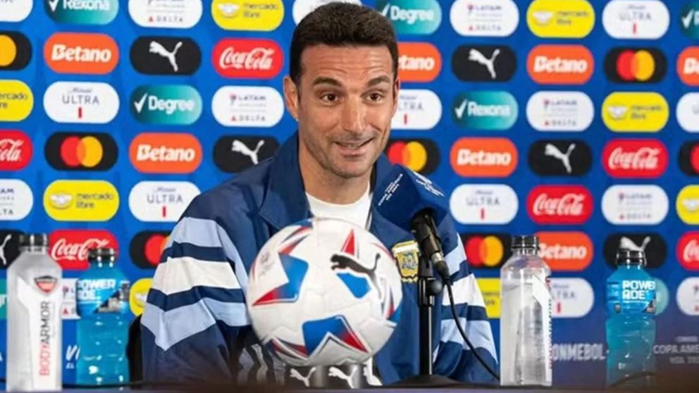 La DUDA de Scaloni en la Selección Argentina de cara la final de la Copa América 2024