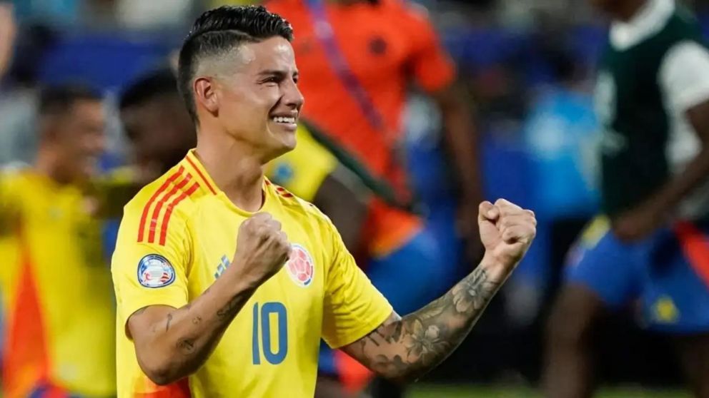 James Rodríguez, RÉCORD y FINALISTA de la Copa América con Colombia: "Llevo casi..."