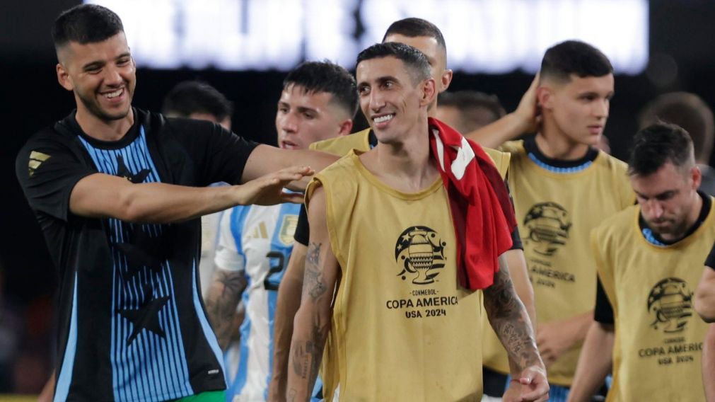 �ngel Di Mar�a celebr� el pase la FINAL de la Copa Am�rica 2024 con un SENTIDO POSTEO