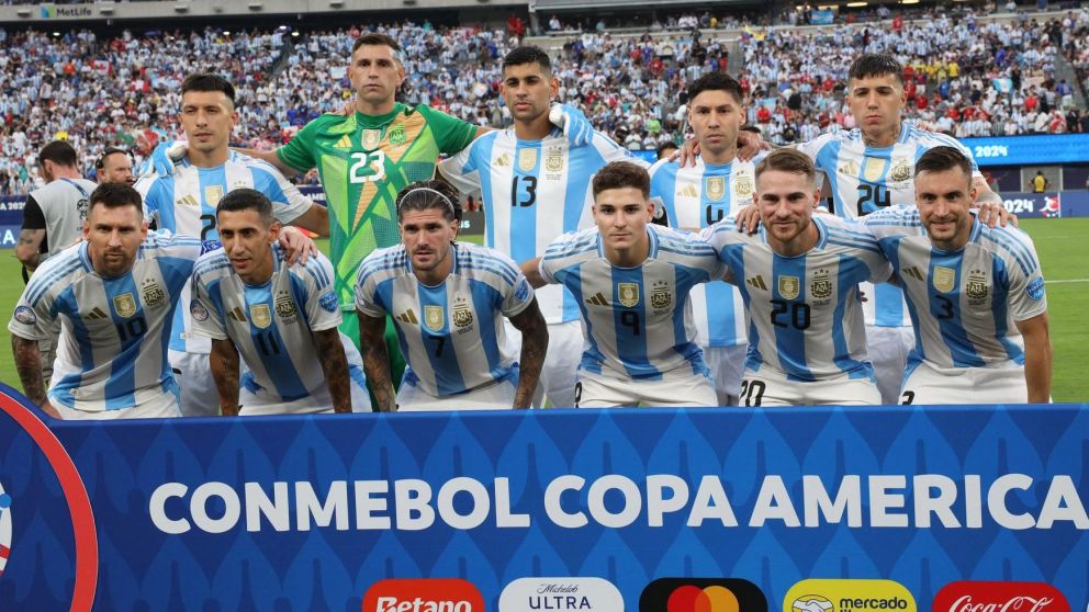 La Selección Argentina juega la FINAL de la Copa América 2024: día, horario y TV en vivo