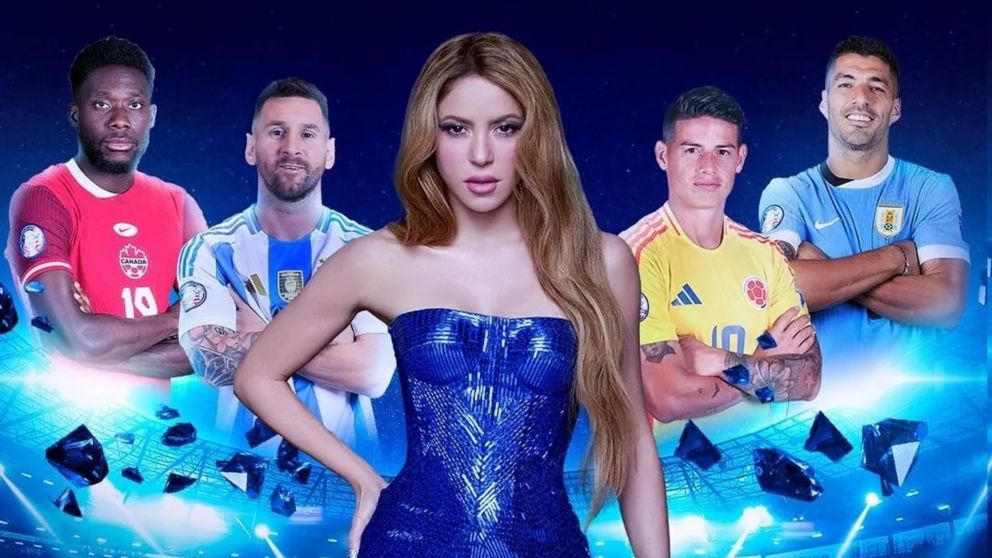 Shakira, la ESTRELLA que brillará en la final de la Copa América 2024
