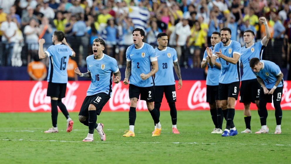 Copa América 2024: Uruguay VENCIÓ POR PENALES a Brasil y se instaló en las semifinales
