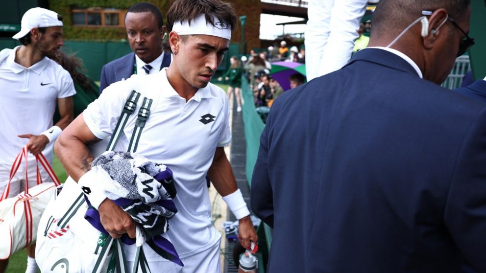 Wimbledon 2024: Comesa�a qued� ELIMINADO y ya NO QUEDAN ARGENTINOS